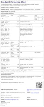 Hisense 3S WiFi Series WF3S8043BB3 8 KG Front Load Washing Machine Durable Inverter, Steam Wash, Quick Wash, 19 Programmes 1400 RPM White Energy Rating A - Image 2