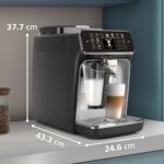 Philips 5500 Series Bean to Cup Coffee Machine – 20 Hot & Iced drinks, LatteGo Milk Frother, Fastest-to-Clean, 40% Quieter, Ceramic Grinder - Image 2