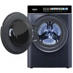 CHiQ CW106581AXU Washing Machine, 10kg, 1400rpm, BLDC Inverter Motor, 12 Washing Cycles, Steam Care, LED Touchscreen, Grey - Image 3