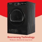 Russell Hobbs Freestanding Condenser Dryer Electric Tumble Dryer 15 Programmes 8kg Capacity 3 Heat Settings LED Display DelayStart - Image 6