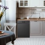 Hisense HS622E90BUK Freestanding Standard Dishwasher 85cm High - E Rated, Black, 24 x 23 x 33 inches (L x W x H) [Energy Class E] - Image 4