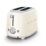 Smeg 50’s Style Retro Range Breakfast Set, 0.8L 1400W Mini Kettle and Multi-Functional Control 2-Slice 950W Toaster, Cream - Image 6