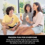 Ninja CREAMi Scoop and Swirl Soft Serve and Ice Cream Maker with 2x Tubs, 13 Functions, Makes Ice Cream, Soft Serve, Gelato, Sorbet - Image 4
