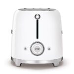 Smeg 50’s Style Retro Range Breakfast Set, 1.7L 3000W Variable Temperature Kettle and Multi-Functional Control 2-Slice 950W Toaster, White - Image 4