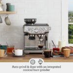 Sage - The Barista Express - Bean to Cup Coffee Machine with Grinder and Manual Milk Frother - 16 Grind Settings, 15 Bar Pump, PID Temp Control - Image 7