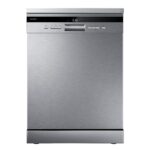 COMFEE' Freestanding Dishwasher FD1435E-X with 14 place settings, Full Size, Whisper Quiet 44dB, Wide LED Display, Delay Start