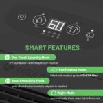 MeacoDry Arete® One 25L Grey Dual Dehumidifier & HEPA Air Purifier- 5x Year Warranty - Controls Humidity - Image 4