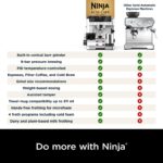 Ninja Luxe Premier 3-in-1 Coffee Machine, Latte, Cappuccino, Cold Brew & Espresso Maker With Built in Bean Grinder & Milk Frother - Image 2