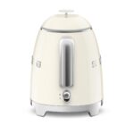 Smeg 50’s Style Retro Range Breakfast Set, 0.8L 1400W Mini Kettle and Multi-Functional Control 2-Slice 950W Toaster, Cream - Image 3