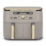 Ninja MAX Dual Zone Digital Air Fryer, 2 Drawers, 9.5L, 6-in-1, Uses No Oil, Air Fry, Max Crisp, Roast, Bake, Reheat, Dehydrate, Non-Stick