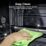 Hisense HDE3211BBUK 60cm Electric Cooker with Ceramic Hob-Black , A Rated Double Oven - Image 4