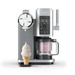 Ninja CREAMi Scoop and Swirl Soft Serve and Ice Cream Maker with 2x Tubs, 13 Functions, Makes Ice Cream, Soft Serve, Gelato, Sorbet