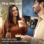 Philips 5500 Series Bean to Cup Coffee Machine – 20 Hot & Iced drinks, LatteGo Milk Frother, Fastest-to-Clean, 40% Quieter, Ceramic Grinder - Image 4