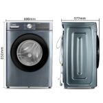 CHiQ CFL90-14586IM3XAU, Front Load Washing Machine 9kg, Space Pro, Counter Depth, Large Drum, Quiet Inverter Motor, 1400rmp, AI Smart Program - Image 11