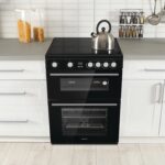 Hisense HDE3211BBUK 60cm Electric Cooker with Ceramic Hob-Black , A Rated Double Oven - Image 3