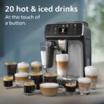 Philips 5500 Series Bean to Cup Coffee Machine – 20 Hot & Iced drinks, LatteGo Milk Frother, Fastest-to-Clean, 40% Quieter, Ceramic Grinder - Image 10