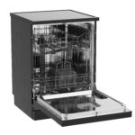 Hisense HS622E90BUK Freestanding Standard Dishwasher 85cm High - E Rated, Black, 24 x 23 x 33 inches (L x W x H) [Energy Class E] - Image 16