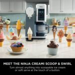 Ninja CREAMi Scoop and Swirl Soft Serve and Ice Cream Maker with 2x Tubs, 13 Functions, Makes Ice Cream, Soft Serve, Gelato, Sorbet - Image 14