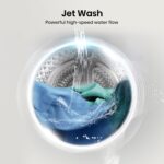 Hisense 3S WiFi Series WF3S8043BB3 8 KG Front Load Washing Machine Durable Inverter, Steam Wash, Quick Wash, 19 Programmes 1400 RPM White Energy Rating A - Image 15