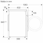 Bosch WUU28T42 Serie 6 Waschmaschine 9 kg, Unterbaufähig, 1400 UpM, Maximale Energie- und Wasserersparnis - Image 6