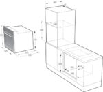 Gorenje Einbau-Herd-Set Inox Air Set mit Glaskeramik-Kochfeld, Heißluft, 73 Liter, 250° max. Ofentemperatur - Image 5