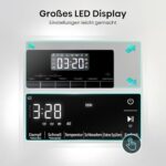 Hisense WF3S8043BW3 Waschmachine mit Dampffunkunktion, 8 kg, 1400 U,min, WIFI, ConnectLife, Power JetWash, Anti-Allergie Programm - Image 11