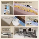 DREAME L10s Ultra Gen 3 Kit staubsauger mit wischfunktion mit einer Saugkraft von 25.000 Pa, Seitenbürste und Mopp ausfahrbar - Image 2