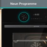 Gorenje Einbau-Herd-Set Inox Air Set mit Glaskeramik-Kochfeld, Heißluft, 73 Liter, 250° max. Ofentemperatur - Image 14