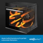 Beko BBIM12300X b300 Einbau-Backofen, 60 cm Backofen, 72 l Volumen, Dampfreinigung SteamShine, 8 Heizarten - Image 9