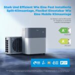 Midea Portasplit Mobile Wärmepumpe, Klimaanlage, Kühlen A++/Heizen A+, 12000 BTU 3, 5kW, für Räume bis zu 42 m² - Image 10
