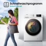 Hisense WFQA7014EVJM Waschmaschine mit Dampffunktion/ 7 kg /AquaStop/ 1400 U/min /15 Programme - Image 11