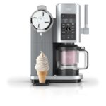 Ninja CREAMi Scoop & Swirl Eismaschine mit 2 Behältern, 13 Funktionen, für Eiscreme, Softeis, Gelato, Sorbet, Milchshakes und mehr