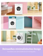 Comfee Waschmaschine 8kg, Washing machine mit Tierhaar-Programm & Dampffunktion,16 Programme,Energy Efficiency Class A-10% - Image 5