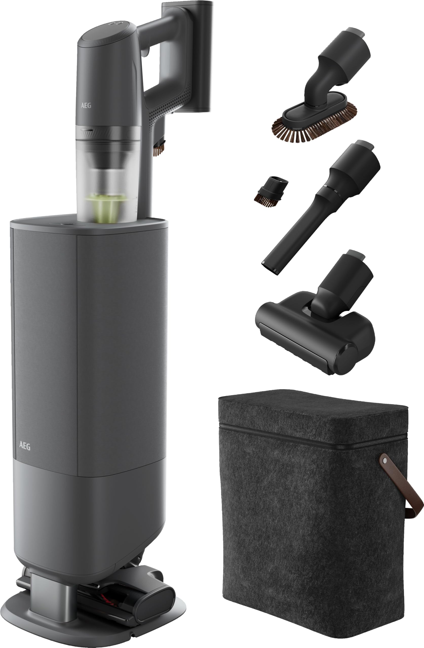 71J56oU9G-L AEG Ultimate 8000 Akku Staubsauger mit Absaugstation, von Stiftung Warentest mit GUT (2,5), Auto‑Modus, 5‑Stufen‑Filtration - Image 1