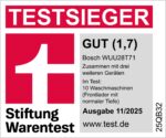 Bosch WUU28T71, Stiftung Warentest Testsieger*, Serie 6 Waschmaschine 8 kg, Unterbaufähig, 1400 UpM, Beladungserkennung - Image 17