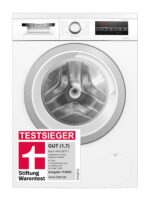 Bosch WUU28T71, Stiftung Warentest Testsieger*, Serie 6 Waschmaschine 8 kg, Unterbaufähig, 1400 UpM, Beladungserkennung