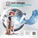 Hisense WFQA7014EVJM Waschmaschine mit Dampffunktion/ 7 kg /AquaStop/ 1400 U/min /15 Programme - Image 9