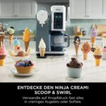 Ninja CREAMi Scoop & Swirl Eismaschine mit 2 Behältern, 13 Funktionen, für Eiscreme, Softeis, Gelato, Sorbet, Milchshakes und mehr - Image 8