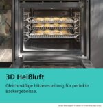 Siemens HB572ABS3, Stiftung Warentest GUT (2,0)*, iQ300 Einbau-Backofen 60x60 cm, Air Fry, Pyrolyse Selbstreinigung - Image 12