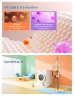 Comfee Wärmepumpentrockner, 8kg, Energieklasse D mit Wärmepumpentechnologie, UV-Licht für hygienische Reinheit - Image 6