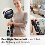 Bosch Akku-Staubsauger Unlimited 10 BKS1041RHF, kabellos, MicroClean Technology, TFT-Display, Staubkomprimierung - Image 9