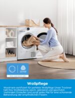 Midea MD20EH80WB-A3 Wärmepumpentrockner, 8 kg, Energieklasse C, UV Hygience, Knitterschutz, Sanfte Pflege, Auto Dry - Image 4