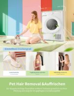 Comfee Wärmepumpentrockner, 8kg, Energieklasse D mit Wärmepumpentechnologie, UV-Licht für hygienische Reinheit - Image 8