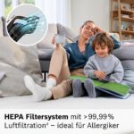 Bosch Akku-Staubsauger Unlimited 10 BKS1041RHF, kabellos, MicroClean Technology, TFT-Display, Staubkomprimierung - Image 11