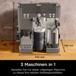 Ninja Luxe Premier 3-in-1 Kaffeemaschine, für Espresso, Cold Brew & Filterkaffee, 4 automatische Schaumeinstellunge - Image 8