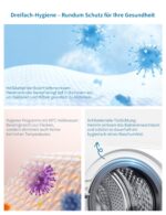 Comfee Waschmaschine 8kg, Washing machine mit Tierhaar-Programm & Dampffunktion,16 Programme,Energy Efficiency Class A-10% - Image 4