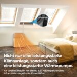 Midea Portasplit Mobile Wärmepumpe, Klimaanlage, Kühlen A++/Heizen A+, 12000 BTU 3, 5kW, für Räume bis zu 42 m² - Image 8