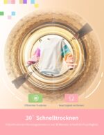 Comfee Wärmepumpentrockner, 8kg, Energieklasse D mit Wärmepumpentechnologie, UV-Licht für hygienische Reinheit - Image 10