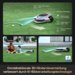 DREAME A2 1200 Mähroboter – kabellos ohne RTK, für Flächen bis zu 1200 m², mit 360° 3D-LiDAR & KI-Vision - Image 6