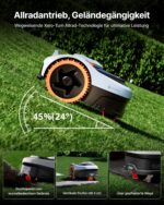 Navimow i208 AWD Mähroboter ohne Begrenzungskabel, Allradantrieb für Steigungen bis zu 45%, EFLS NRTK + Vision - Image 9